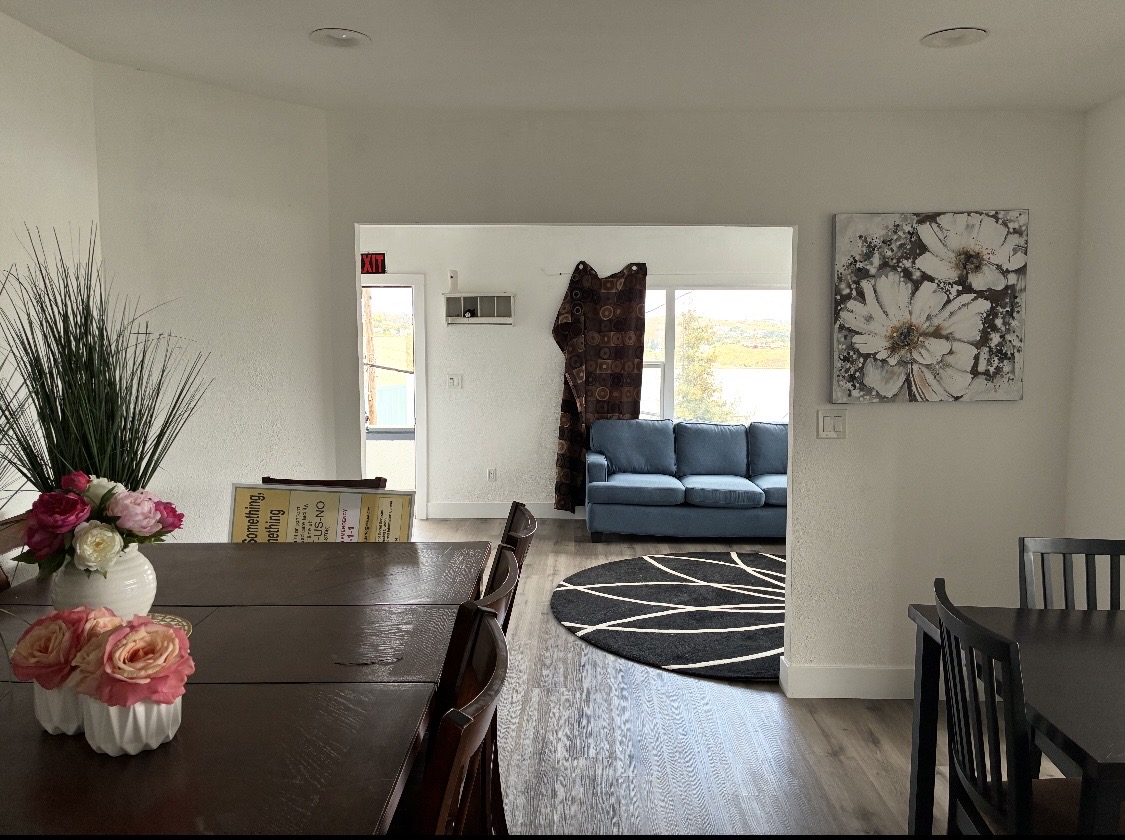 Comfortable shared living room at RLG Manor